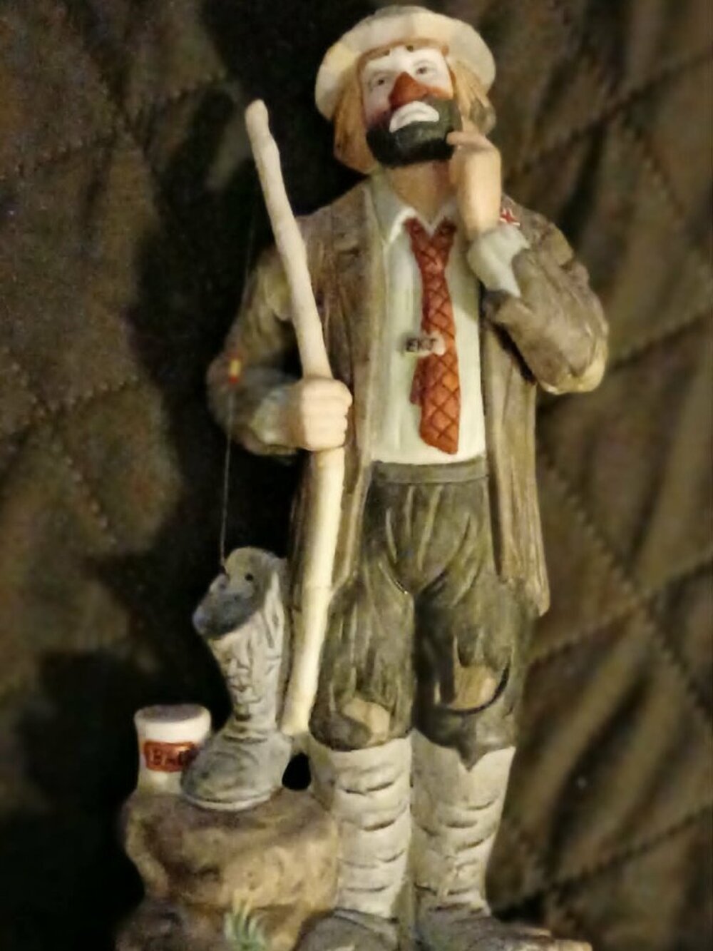 Emmet Kelly as the Fisherman from the Emmet Kelly Jr. Collection
